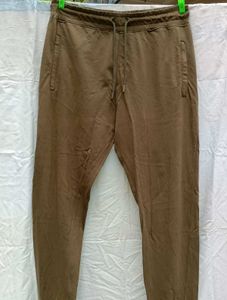 Men's brownish olive track pants