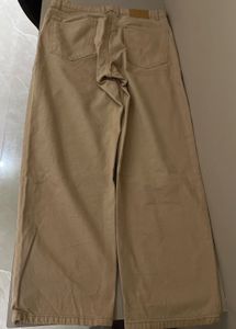 Wide Leg Khaki Pants