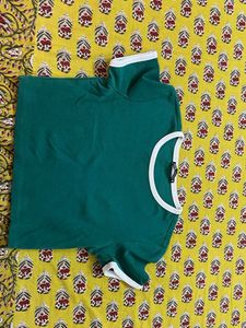 Green Ringer Tee