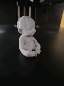 3D Printed Baby Figurine