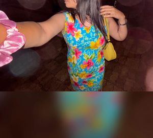 Floral Print Mini Dress