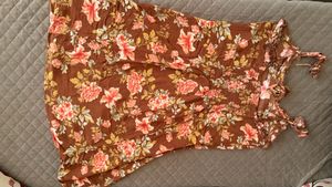 Floral Print Tie-Strap Mini Dress