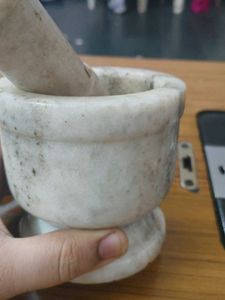 Marble Mortar and Pestle Set