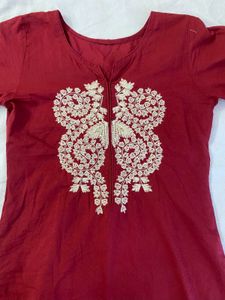 Embroidered Kurta Set