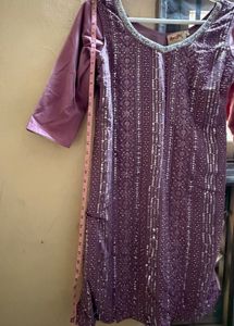 Embellished shararah Set with Palazzo Pants