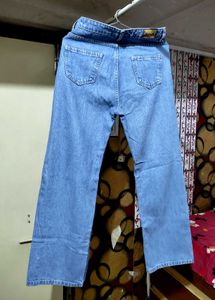 Blue Straight Jeans