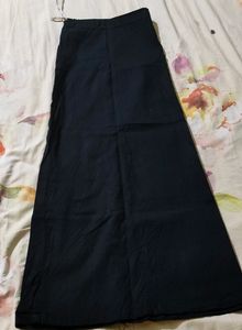 Black Color Cotton Petticoat
