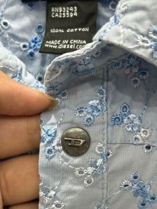Diesel embroidered Floral Shirt
