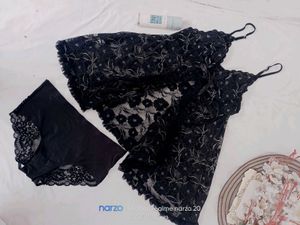 Black Lace Lingerie Set