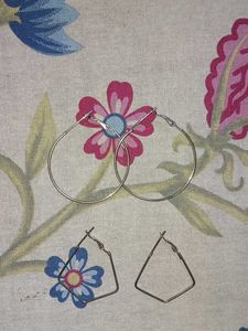 Assorted Hoop & Geometric Earrings Combo