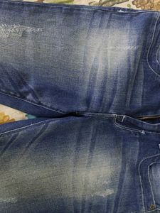 Bare Denim Women's Slim Fit Blue Jeans -Worn Twice