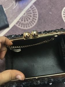 Sparkly Sequin Clutch Bag