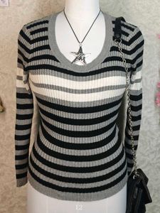 Striped Knit Top