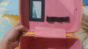 Bright Yellow Cosmetic/Toiletry Bag