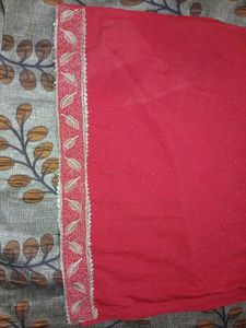Red Kurta Eid Dress