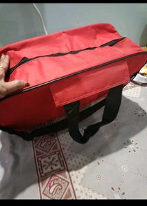 Red Alankar Jewellers Travel Bag