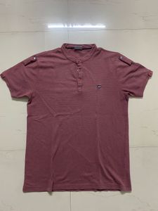 Men's Henley Neck T-Shirt