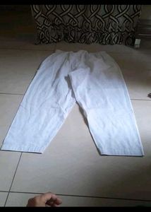 Men's White Kurta Pajama Set
