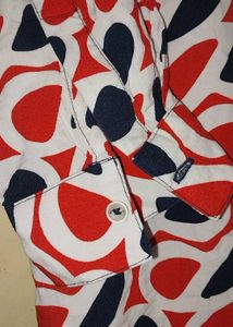 Stylish Printed Shirt Dress