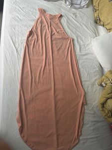 Peachy Pink High Neck top