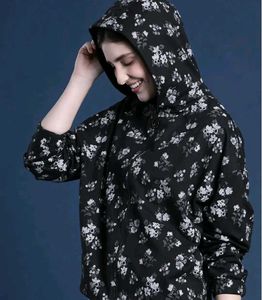 Floral Print Zip-Up Jacket LR-84