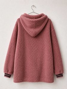 Cozy Sherpa Half-Zip Hoodie