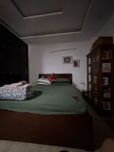 westside dark Green fitted queen size bedsheet