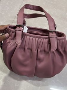 Stylish Dusty Rose Handbag