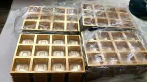 400 pcs Chocolate cavity Bulk Pack Gold Candy