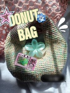 🍩donut crochet bag