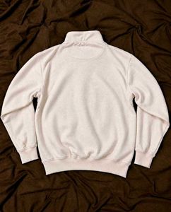 Korean Y2K boxy fit Quarter zipper
