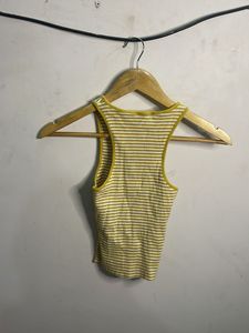 Ribbed Striped Tank Top