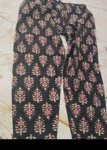 Printed Black Palazzos