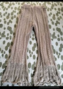 Boho Crochet Beach Pant