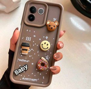 Cute Coffee Phone Case iqooz7 pro