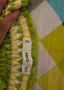 Smocked Crop Top - Mango