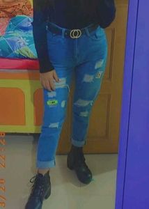 Hight Waist Denim Jeans