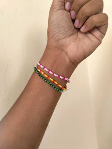 Demon Slayer Beaded Bracelet Set