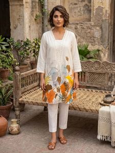 Boho Floral Print Kurti