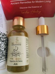 Ved Sanjeevani Nabhi Oil for Digestion &amp; Detox