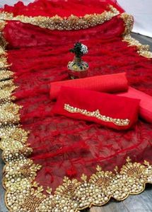 Women Heavy Work Sarees With Blause