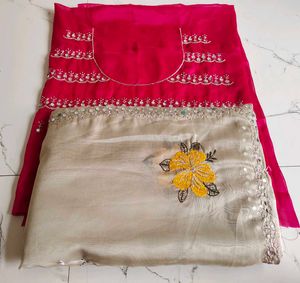Elegant Saree with Blouse