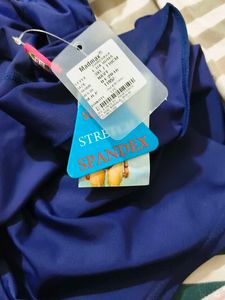 Navy Blue Swim Dress with skorts attached