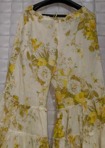Floral Plazo Pants
