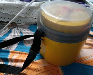 Yellow Stackable Lunch Box