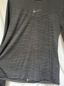 Nike Black Long Sleeve Top