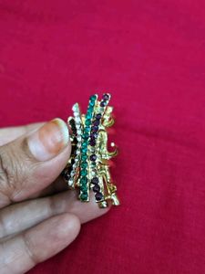 Set of 5 Embellished Hair Claw Clips