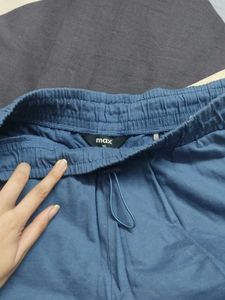 Blue Cargo Pants