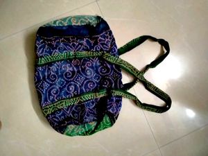 Sale!!! Cotton Handmade Bag Bandini Print