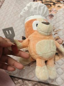 Bluey Plush Toy with Chef Hat
